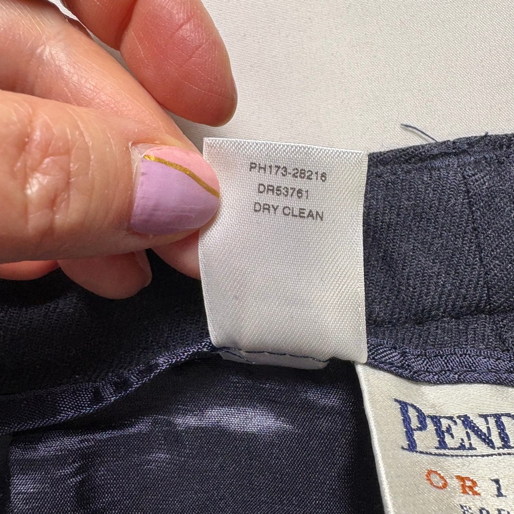 Vintage Pendleton Wool Flat Front Dress Pants Womens‎ 10 Petite Tailored Preppy - Picture 6 of 8